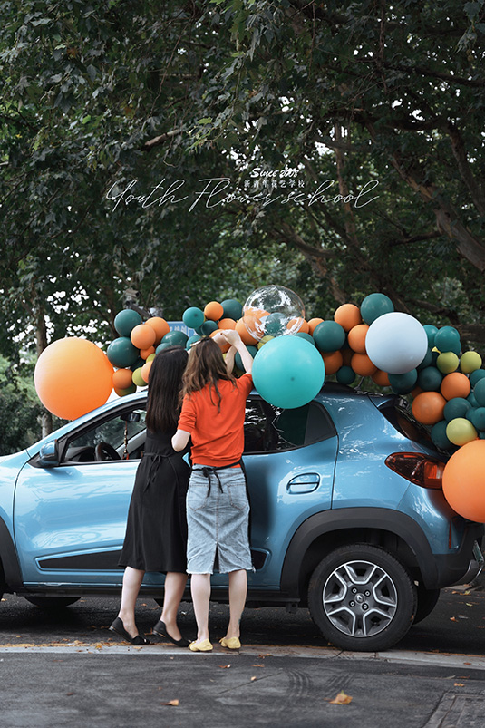 南京生日宴会派对气球布置教学培训